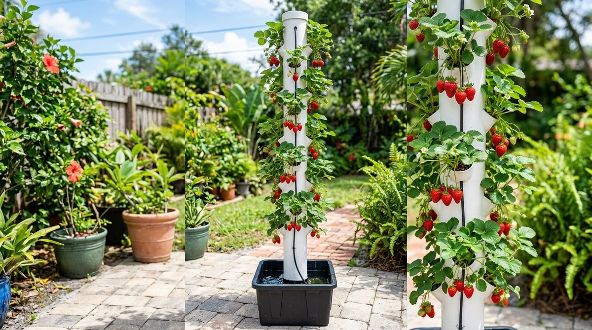 Drip Strawberry Tower