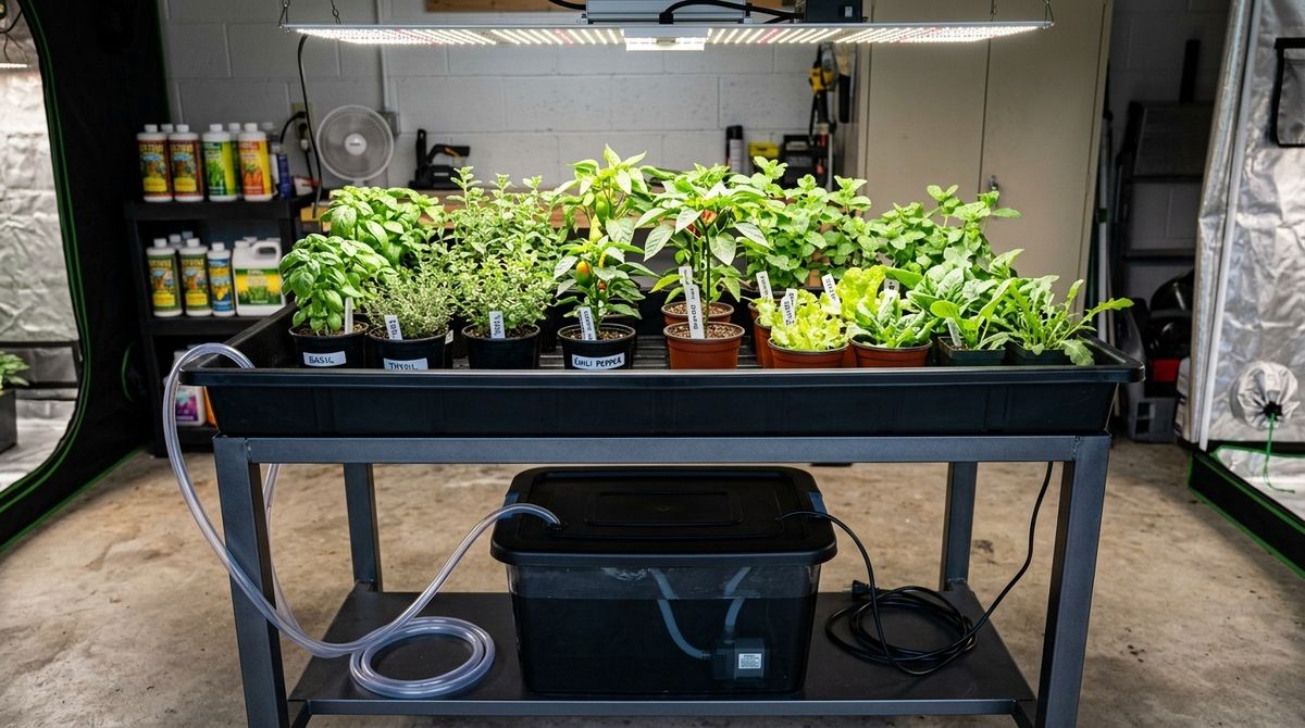 Ebb & Flow Flood Tray Garden